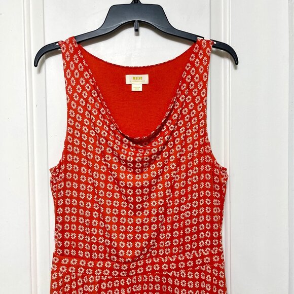 Maeve Anthropologie Brianne Cowl Neck Fit & Flare Dress in Floral Print M - Picture 6 of 10